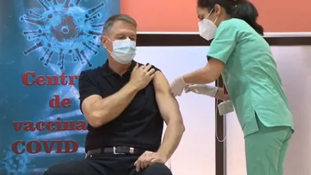Klaus Iohannis s-a vaccinat la Spitalul Militar „Carol Davila“: „Acest vaccin este sigur, este eficient!“ - UPDATE / LIVE VIDEO / FOTO