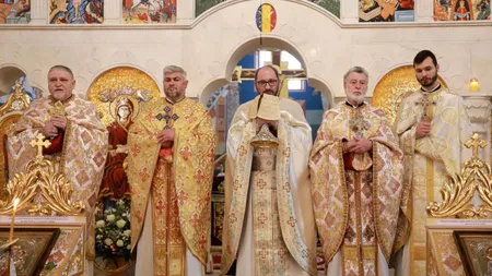Părintele Constantin Necula, după Sfânta Liturghie oficiată la Biserica Sf. Iulian din Tars: “Biserica este parte integrantă a efortului bucuriei în știință și în cunoaștere