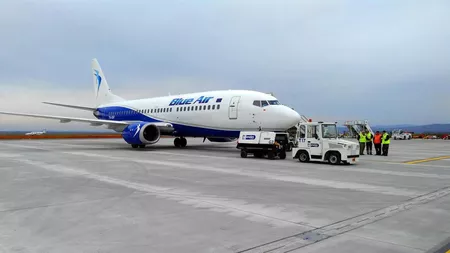 Blue Air revine la Iași. Compania low-cost reia zborurile fără escală dintre Iași și Munchen