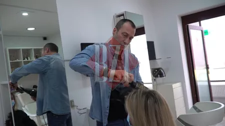 Fițoasele din Iași rup ușa italianului Valentino Beltrano! Afaceristul spune că salonul din centrul Iașului oferă servicii unice. Hairstylistul: 