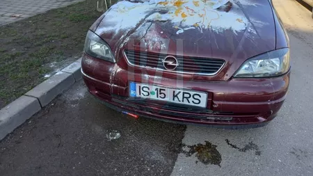 Răzbunare ''mafiotă'' la Iași! O mașină a fost umplută de chipsuri, făină și... hârtie igienică - FOTO
