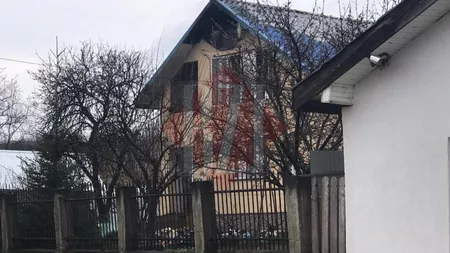 Incendiu puternic la o locuinţă dintr-o localitate din Iași - EXCLUSIV, FOTO