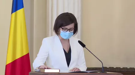 Ioana Mihăilă, noul ministru al Sănătății, a depus jurământul în cadrul unei ceremonii la Palatul Victoria - LIVE VIDEO