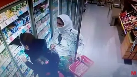 Ţigănci săltate din trafic, după ce au furat produse de 500 de euro dintr-un magazin. Judecătorii le-au lăsat în libertate - VIDEO