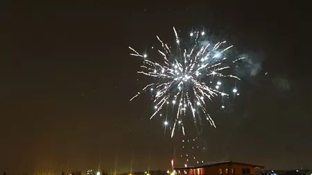 La Vama Veche s-au dat artificii pentru a sărbători ridicarea restricțiilor