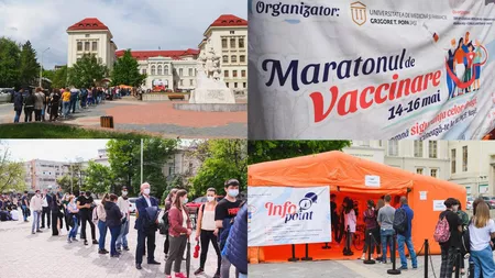 Al doilea maraton de vaccinare anti-COVID-19 a fost un adevărat succes în acest weekend la Iași! În numai 48 de ore au fost imunizate 4.000 de persoane