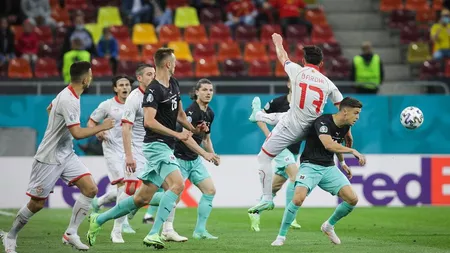 Câți spectatori au venit pe Arena Națională la meciul Austria - Macedonia de Nord, de la EURO 2020