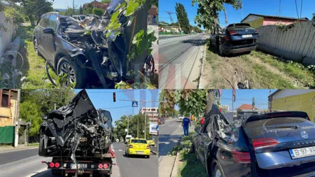Medicul rezident beat care a rupt cu maşina un stâlp din zona Bucium Iași a fost reținut de oamenii legii - EXCLUSIV, UPDATE