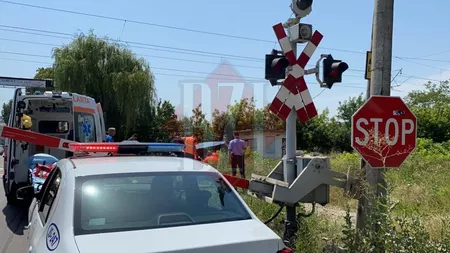 Tragedie evitată la milimetru! Un bărbat din Iași a fost acroșat de un tren în zona BJATM - EXCLUSIV FOTO, LIVE VIDEO, UPDATE