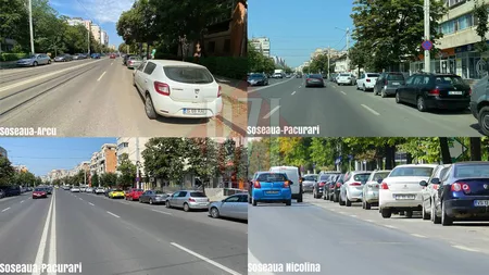 Primăria Iași vrea imposibilul! Limita de viteză pe străzile din municipiu va fi de 30 km/h pe prima bandă. Sensurile sunt ocupate de mașini parcate. Specialist: 