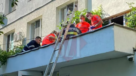 Un bărbat a căzut de la etajul 6 al unui bloc din Iași! Nu a mai avut nicio șansă - EXCLUSIV/ FOTO/ VIDEO