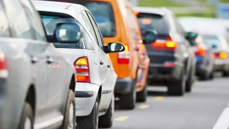 Circulaţie îngreunată pe sensul spre Bucureşti, în urma unui accident pe autostrada A2, la Cernica
