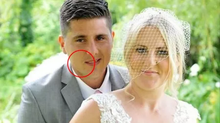 Un detaliu terifiant din fotografia de la nuntă i-a dezvăluit unei femei că soțul ei are cancer