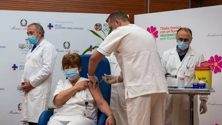 Peste 60% din personalul medical, vaccinat împotriva noului coronavirus