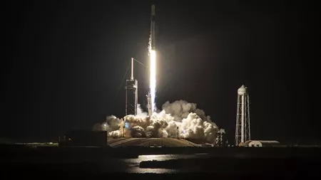 SpaceX  a lansat un echipaj complet civil în spațiu, în misiunea Inspiration 4 - FOTO