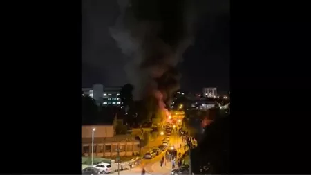 Incendiu la un spital Covid-19 din Macedonia de Nord. Au fost raportați cel puțin 10 morți - VIDEO