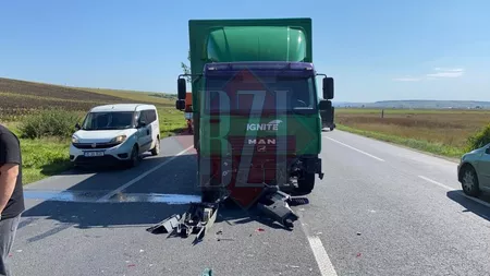 Un alt accident rutier la Leţcani. Carambol cu patru autoturisme implicate, pe europeană - EXCLUSIV, FOTO, LIVE VIDEO, UPDATE