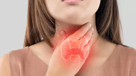 Simptome date de glanda tiroidă: Nod în gât și agitație. Ce e de făcut?