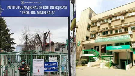 Spitalele Matei Balş şi Colentina din Bucureşti vor rămâne fără apă caldă. Care este motivul