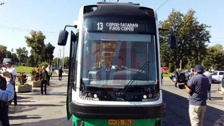Noile tramvaie PESA au ieșit pe străzile din Iași. Primii călători circulă, astăzi, cu garniturile din Polonia - LIVE VIDEO, GALERIE FOTO