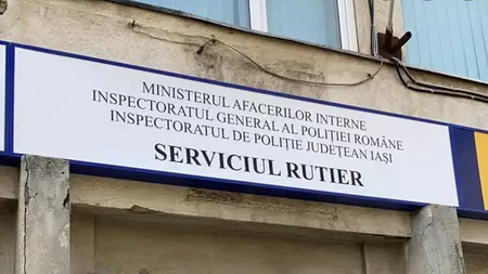 Un bărbat băut, reținut pentru 24 de ore, a încercat să evadeze de la Biroul Rutier Iaşi