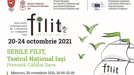 Orașul Iași, Capitala Culturală a României! Zile pline de evenimente speciale în cadrul Festivalului Internațional de Literatură și Traducere Iași 2021!