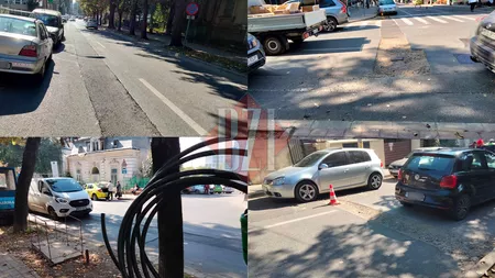 Dezastru lăsat în urmă de Delgaz Grid SA pe strada Lascăr Catargi din Iași! Coșmar pentru conducătorii auto care trec pe această arteră zi de zi. Primăria cere asfaltarea drumului - FOTO