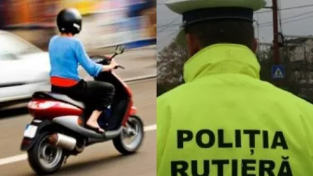 O femeie de 32 de ani, cu dosar penal! A urcat pe un motoscuter, chiar dacă știa că nu are permis de conducere. Ieșeanca a sperat că n-o va prinde nimeni, dar nu i-a ieșit pasiența