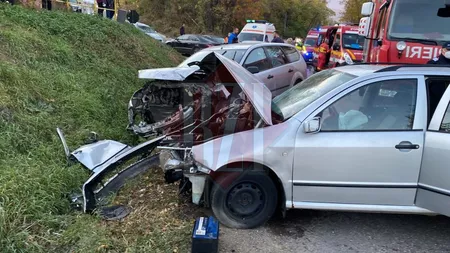 Accident cu victime în localitatea Tomești! Au fost implicate 2 autoturisme. Traficul este blocat -FOTO, LIVE, EXCLUSIV