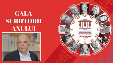 La Iași se va desfășura Gala Scriitorii Anului 2021, un eveniment la care participă personalități din Literatura română contemporană