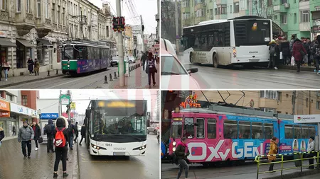 Mai puține tramvaie și autobuze vor circula zilele acestea pe străzile Iașului! De Ziua Națională a României nu vor fi operate modificări pe traseele mijloacelor de transport public din oraș