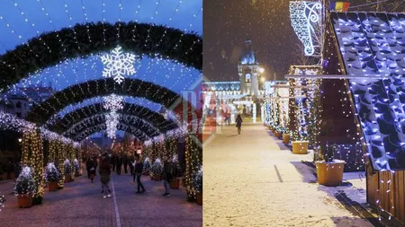 Încep pregătirile pentru sărbătorile de iarnă! Primăria Iași a achiziționat 700 de brazi și se pregătește o nouă decorațiune: brazii din lemn cu ghirlande
