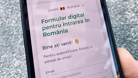 Formularul digital devine obligatoriu pentru intrarea în România! Câți români l-au completat