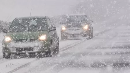 Alertă meteo! Cod portocaliu de ninsori abundente în 13 județe