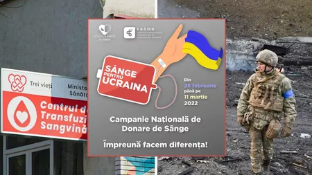 Campanie de donare sanguină la Iași, pentru Ucraina! Programul Centrului de Transfuzii va fi prelungit