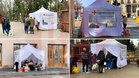 Ieșenii, sensibili la drama ucrainenilor. Mii de ajutoare s-au adunat în doar 3 zile