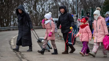 Poliția de Frontieră: Peste 11.000 de ucraineni au intrat azi în România. Doar 82 au cerut azil