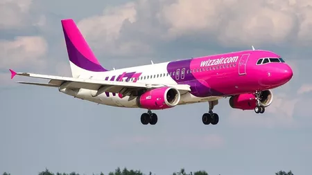 Tensiune pe Aeroportul Iași! O aeronavă WizzAir a aterizat de urgență după ce a ajuns deasupra Ucrainei