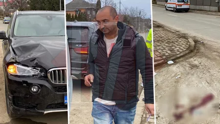 A urcat băut la volan și a dat cu mașina peste un angajat al Salubris SA, Iași. Ce riscă acum șoferul implicat în accidentul rutier!