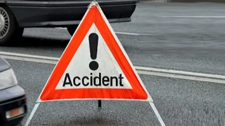 Accident rutier în zona Bucium. Au fost implicate un autoturism și o autospecială din cadrul IPJ Iași - UPDATE