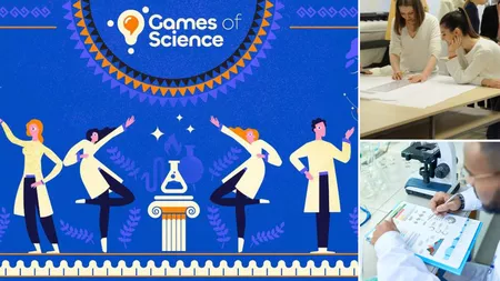 Ai șansa de a te înscrie la concursul Games of Science până pe 20 martie 2022