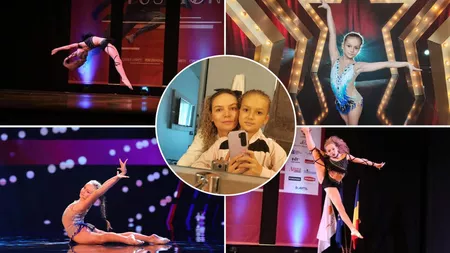 Micuța din Iași care visează la un viitor în gimnastică: ”Îmi doresc să ajung la fel de cunoscută ca Nadia Comăneci”–GALERIE FOTO