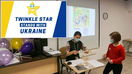 Centrul Lingvistic „Twinkle Star” Iași vine în ajutorul mamelor și copiilor din Ucraina
