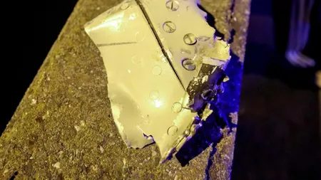 Dronă ucraineană prăbuşită în Croaţia. Mai multe maşini au fost avariate - VIDEO