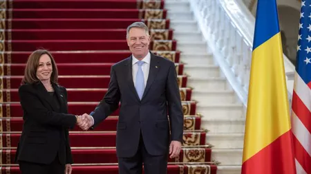 Kamala Harris și Klaus Iohannis, declaraţii în contextul vizitei vicepreședintelui SUA în România - LIVE VIDEO/TEXT
