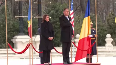 Kamala Harris, în România. Vicepreședintele a aterizat cu o aeronavă Air Force 2. Numărul 2 al SUA s-a întâlnit cu Klaus Iohannis - UPDATE, LIVE VIDEO, FOTO