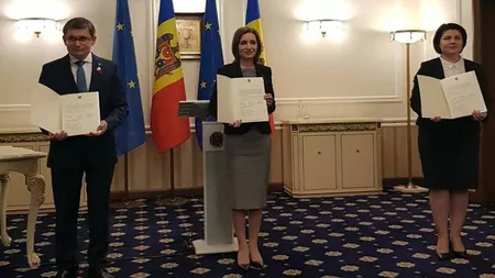 Peședintele Maia Sandu a semnat astăzi cererea de aderare a Republicii Moldova la UE - VIDEO