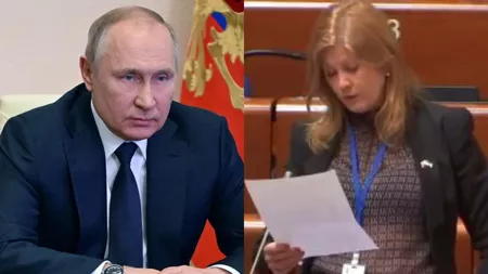 Vladimir Putin a fost înjurat chiar în limba rusă de reprezentanta Poloniei la Consiliul Europei