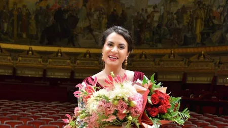 O voce de aur a operei românești în spectacolul „La Traviata”. Rodica Vică, în rolul „Violettei Valery”, la Opera Națională Română din Iași - GALERIE FOTO