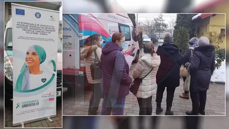 Sute de femei testate gratuit împotriva cancerului! Medicii ieșeni continuă caravana până pe 28 aprilie 2022